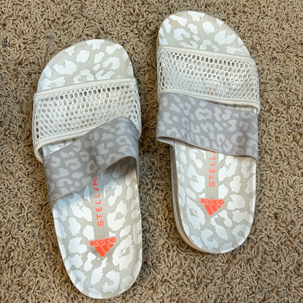 Brand new Adidas by Stella McCartney slip on sandals